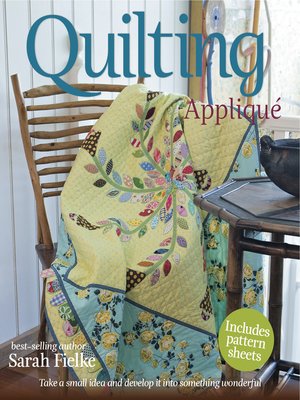 cover image of Quilting: Applique with bias strips